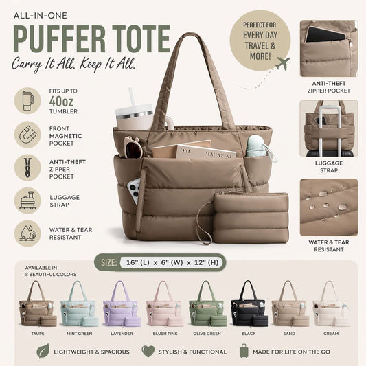 Puffer Tote