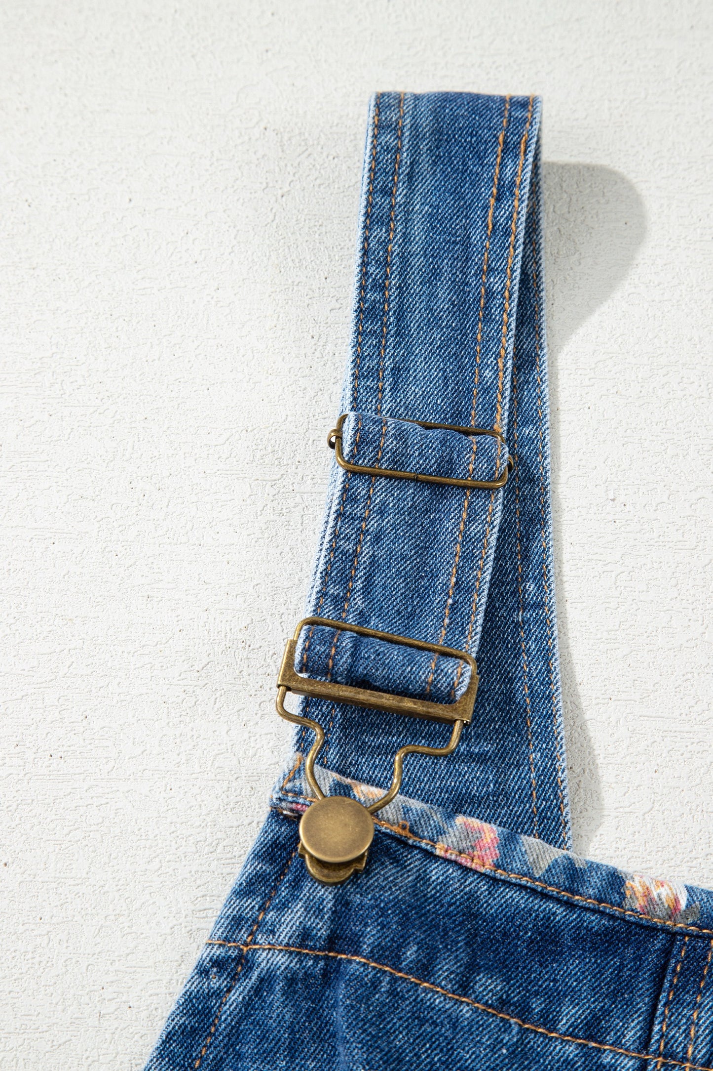 Blush & Blossom Denim Overalls