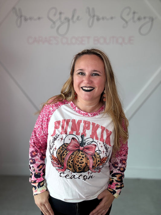 Pumpkin Season Long Sleeve Tee