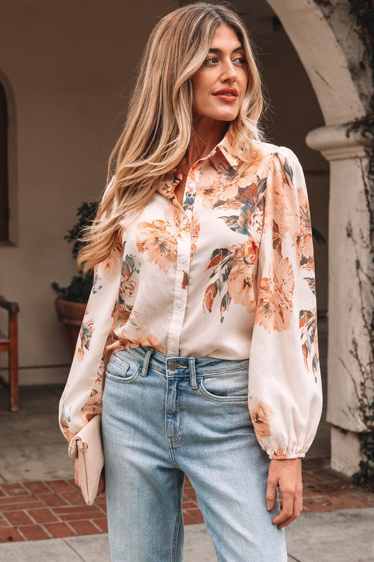 Floral Wear to Work top