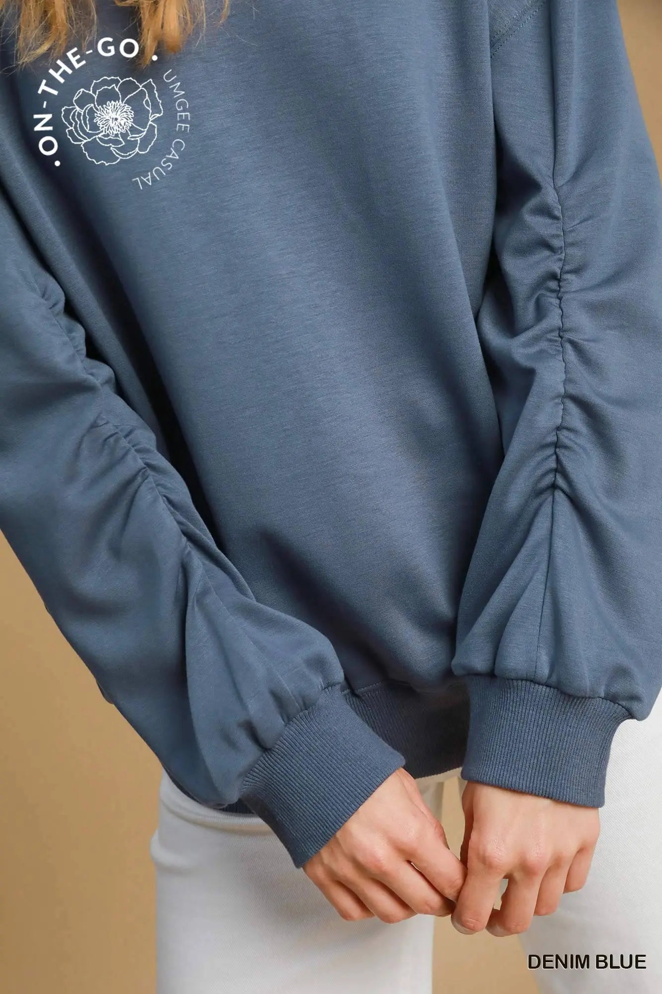 Ruched Bonfire N Elegant Hoodie