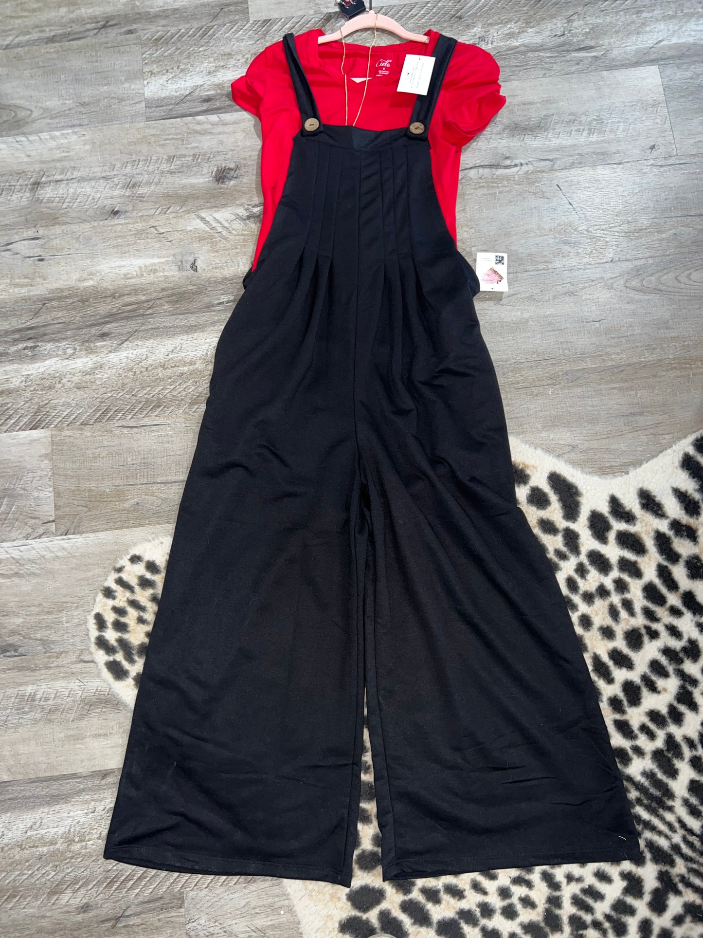 Wide Leg Jumpsuit Overalls