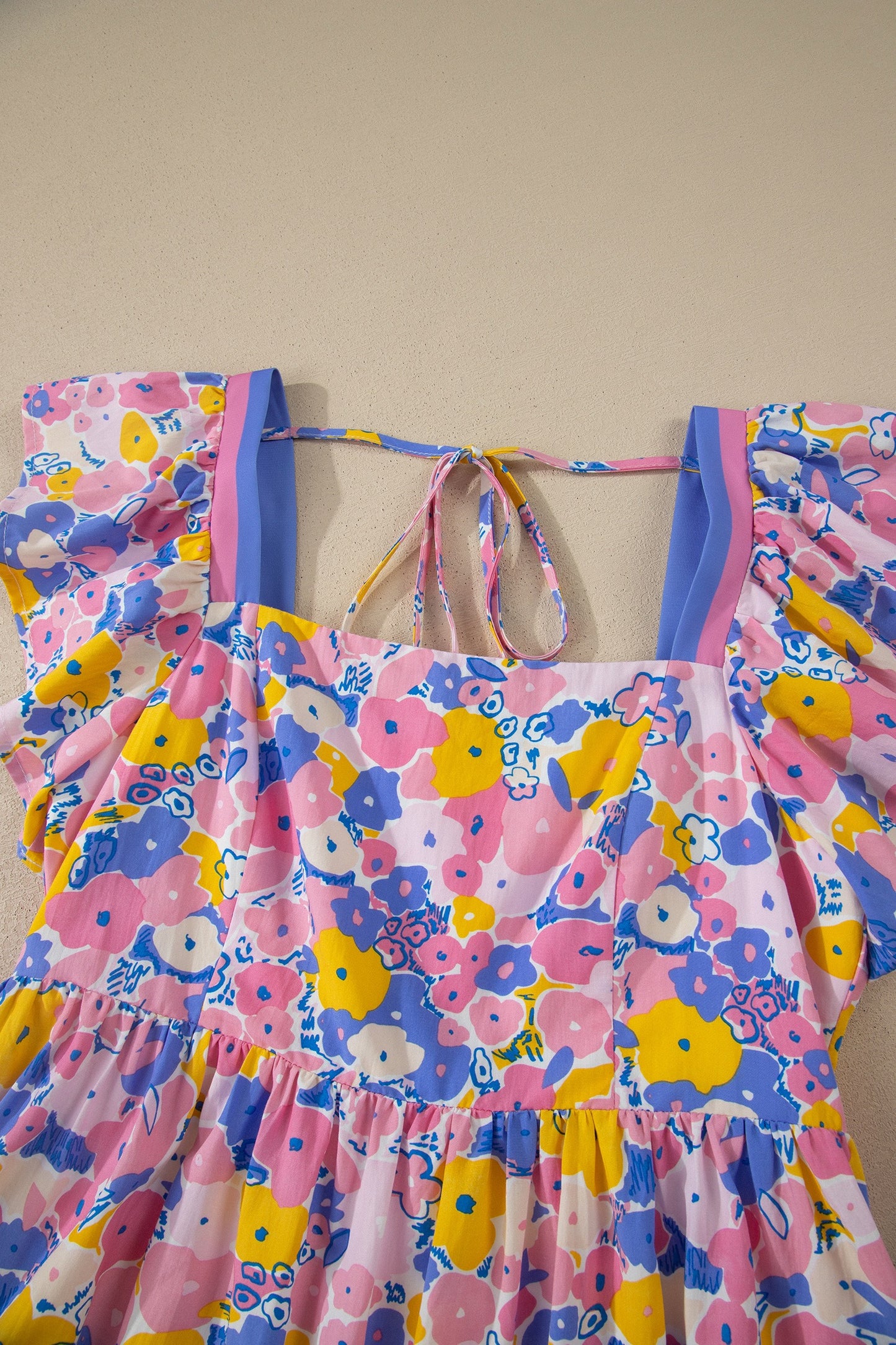 Floral Flutter Dress