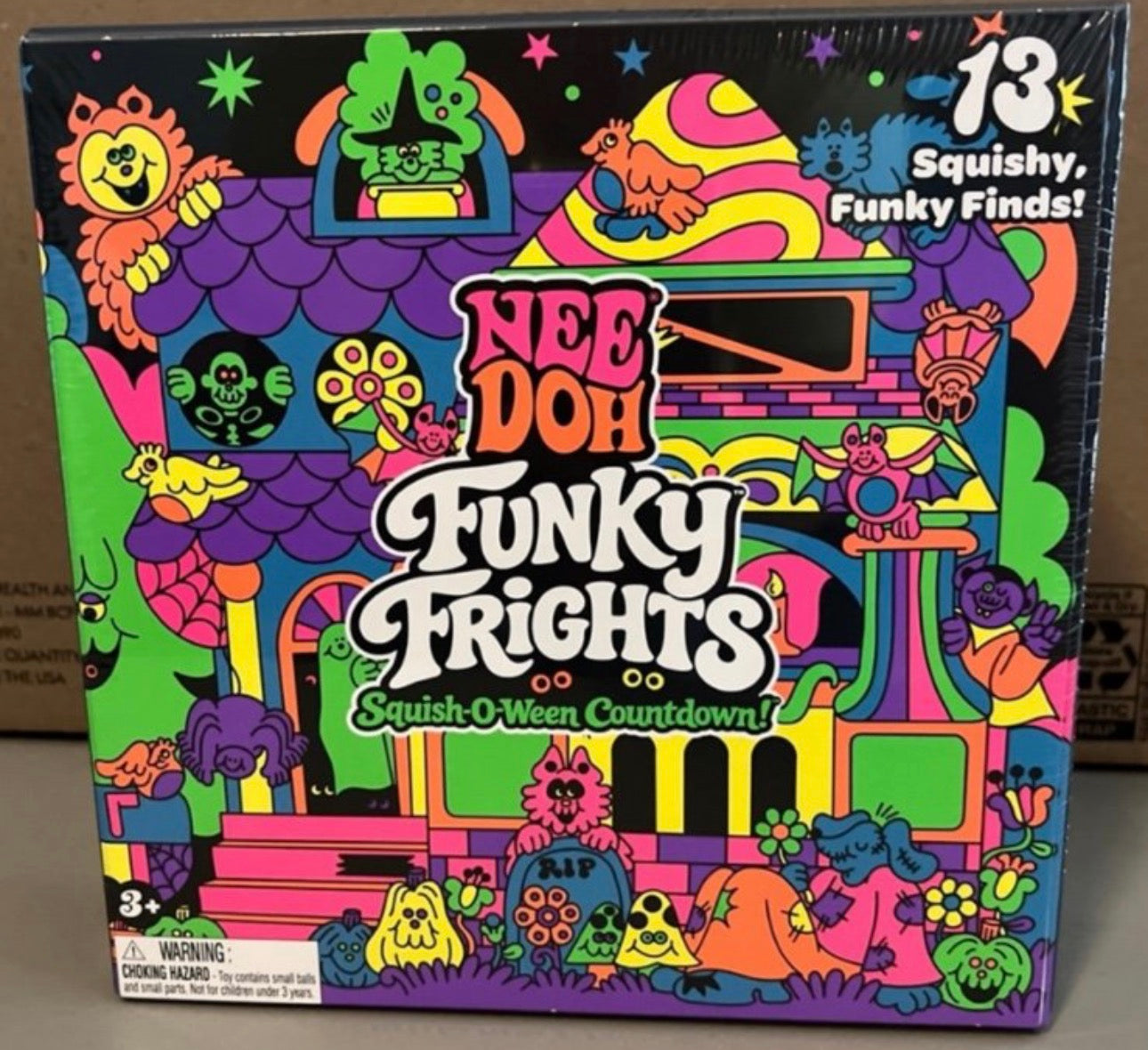 NeeDoh OFFICIAL FUNKY FRIGHTS calendar