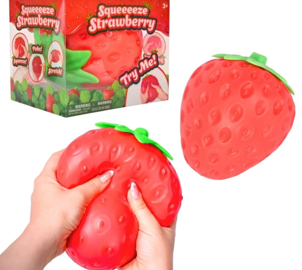 Jumbo INSTOCK STRAWBERRY Squishy