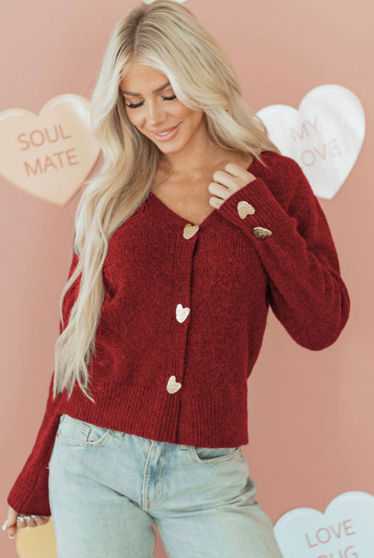 Valentine N Gold Cardigan