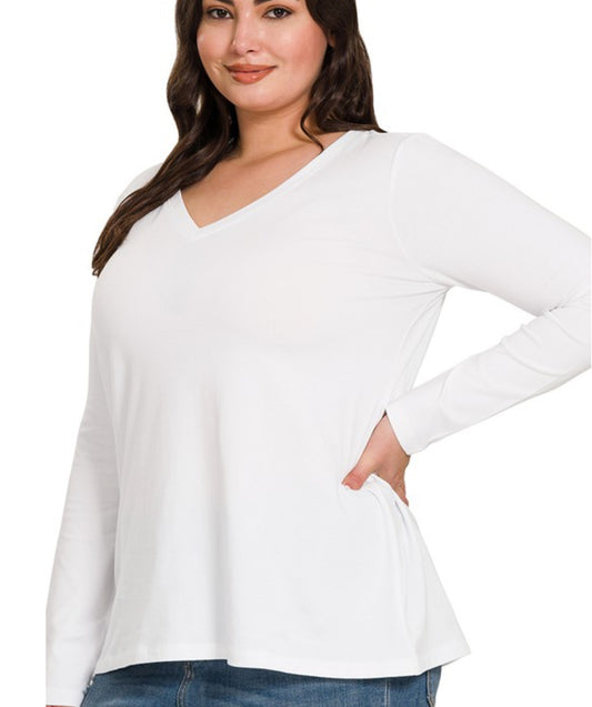 Zenana Basic Long Sleeve