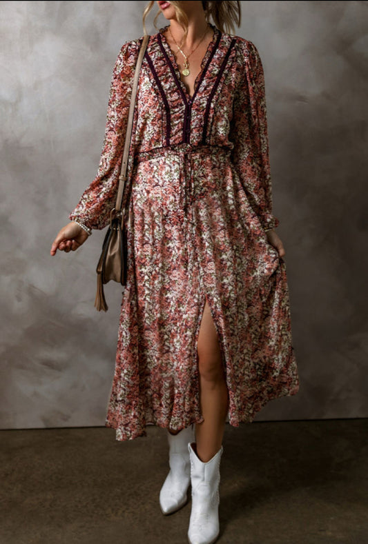 Chic Floral Dress