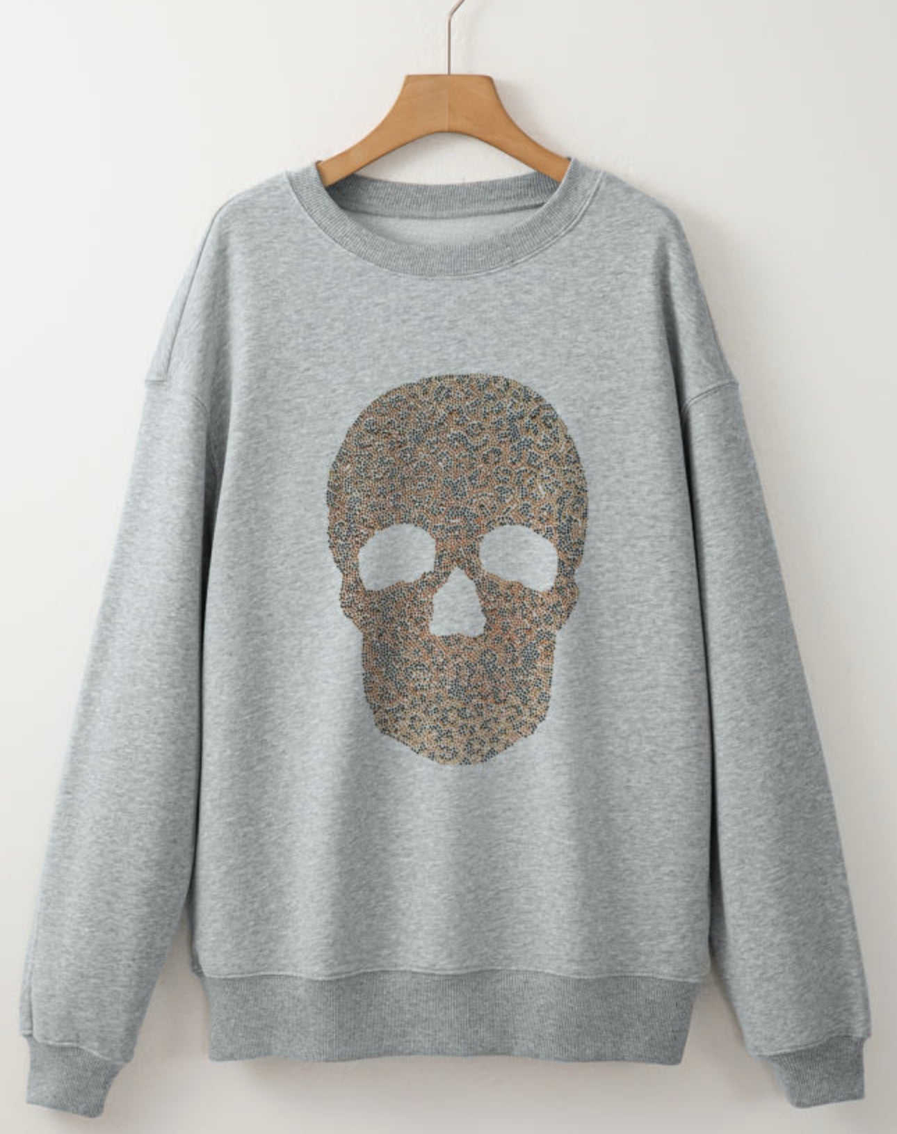 Scull N Sequin Crew