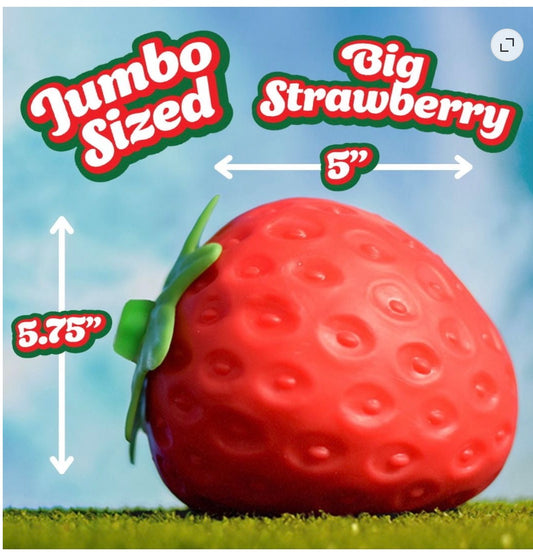 Jumbo INSTOCK STRAWBERRY Squishy