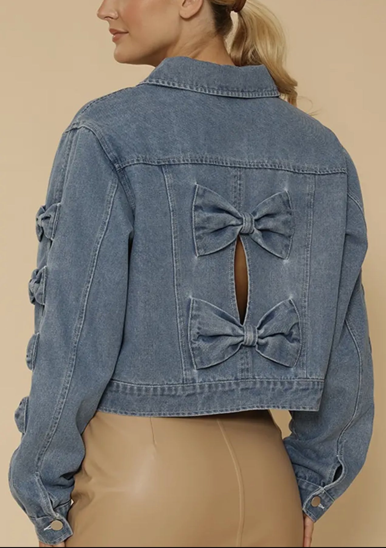 Bows 4ever Jean Jacket