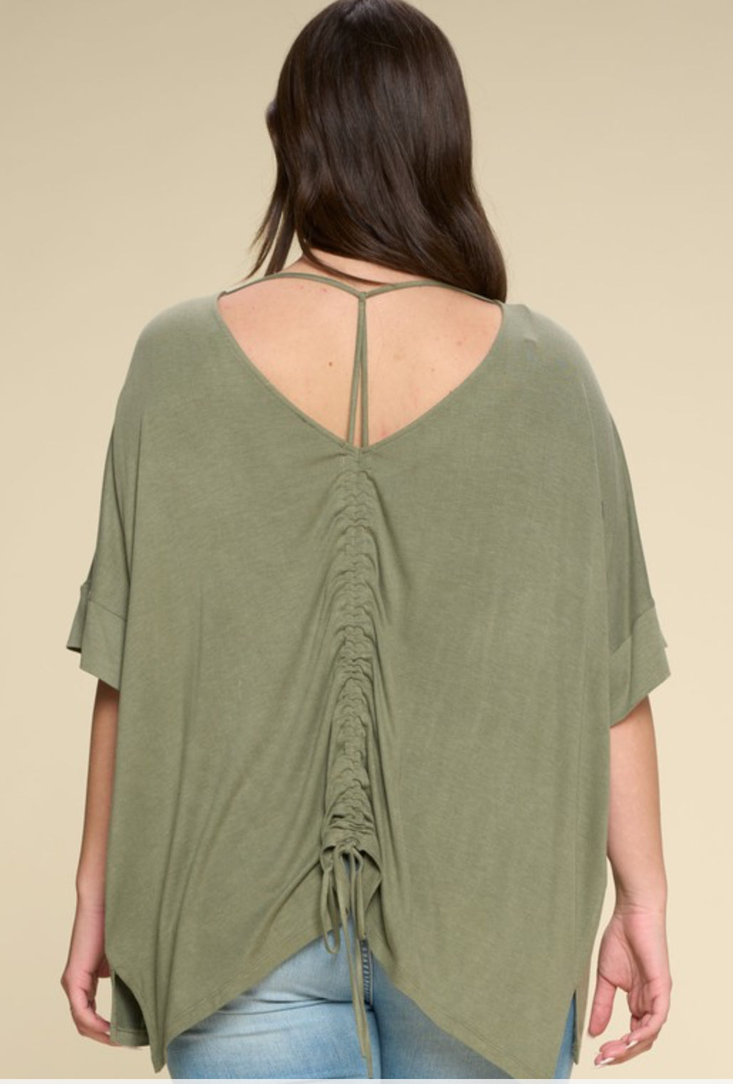 Oddi Loose Open Back Top