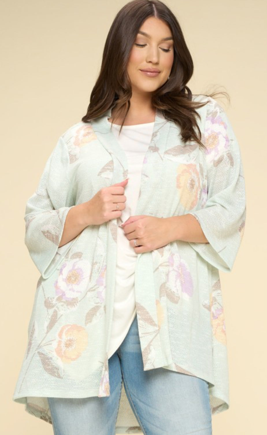 Lightweight Floral Oddi Kimono