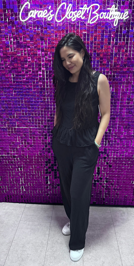 Knit Leisure Two Piece Set