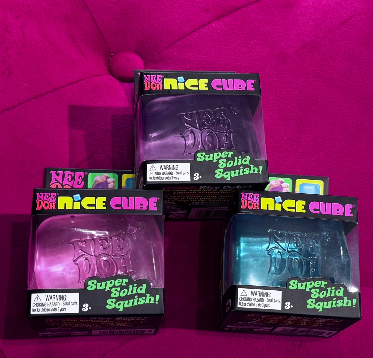 Authentic NeeDoh Cube Squishies