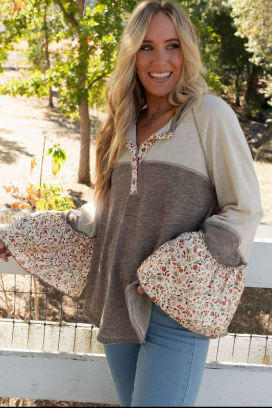 Boho Raglan Top