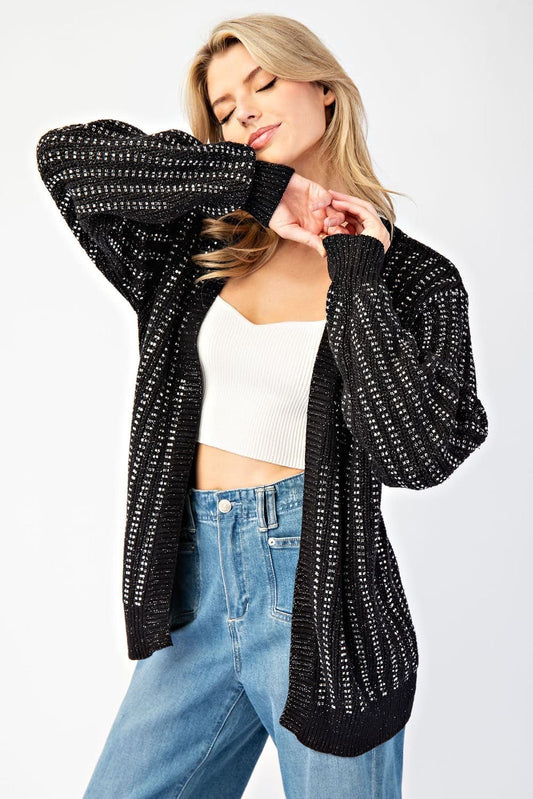 ee:some Rhinestone Cardi