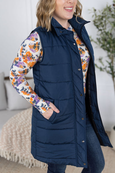 Michelle Mae Vest blue