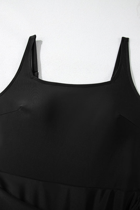 One Piece W/ Wrap Swim Suit
