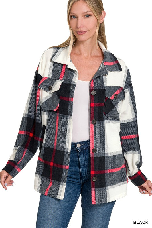 Zenana Fall Shacket