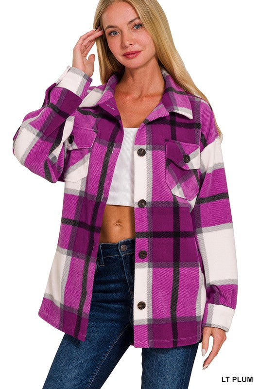 Zenana Fall Shacket