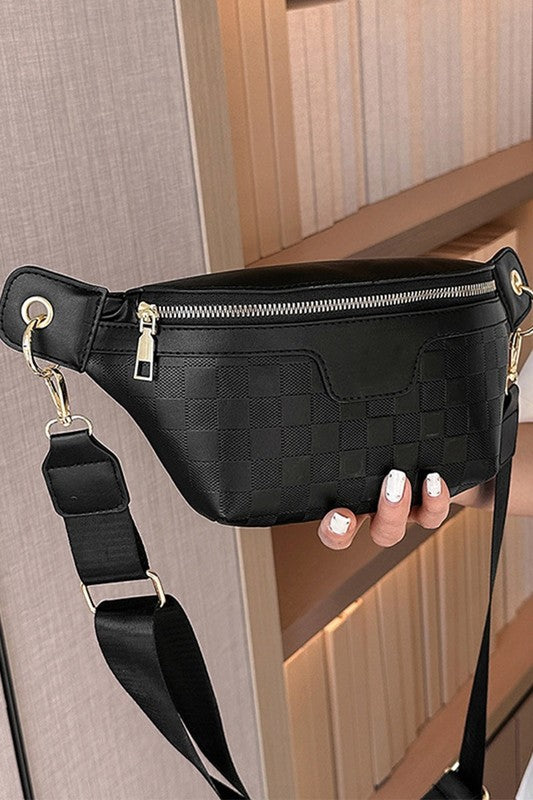 Crossbody Vegan Leather Bum Bag