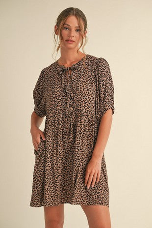 Fall Leopard CaraZY Dress