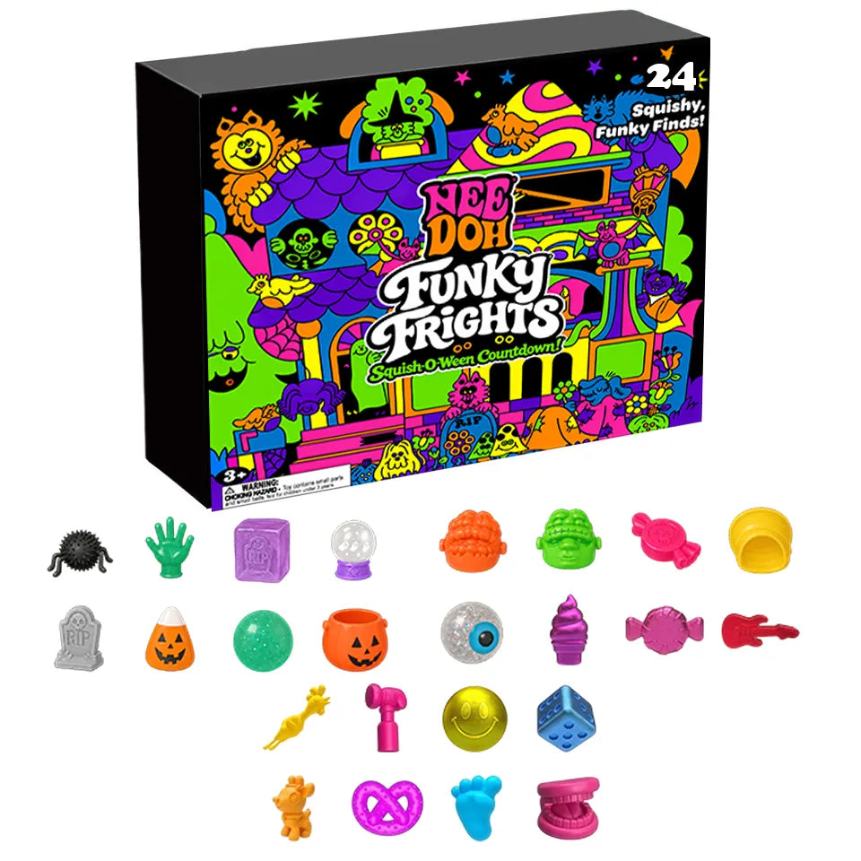 NeeDoh OFFICIAL FUNKY FRIGHTS calendar