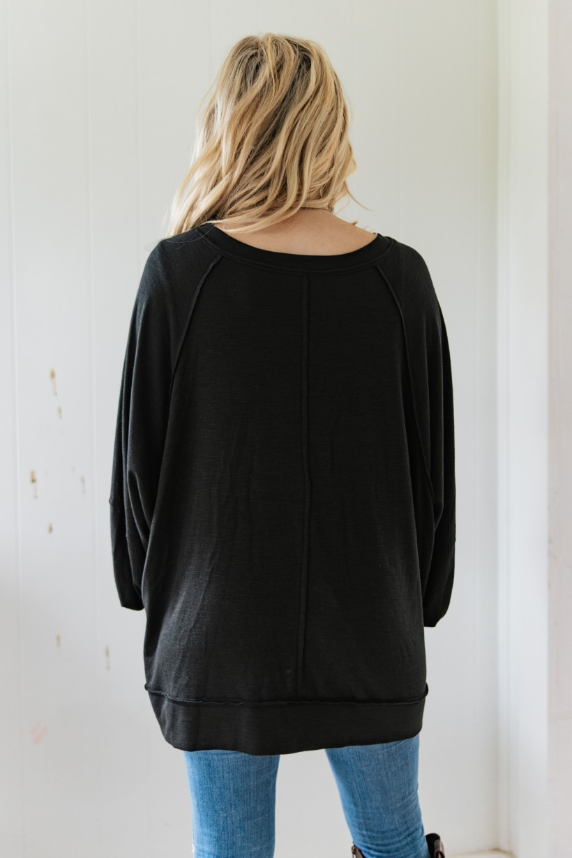 Andrée Oversized Fall Layering Top
