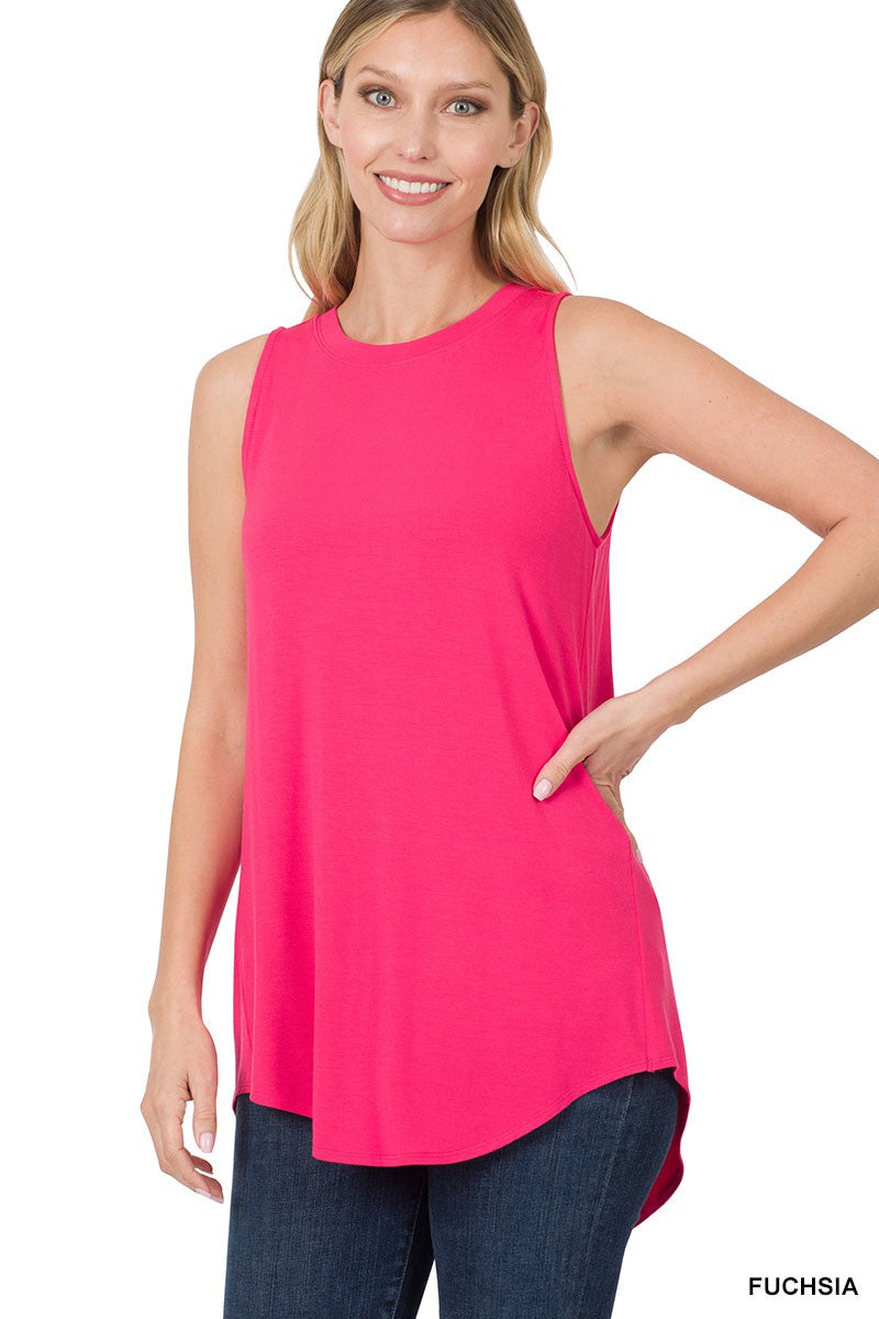 Zenana Round Neck Tank