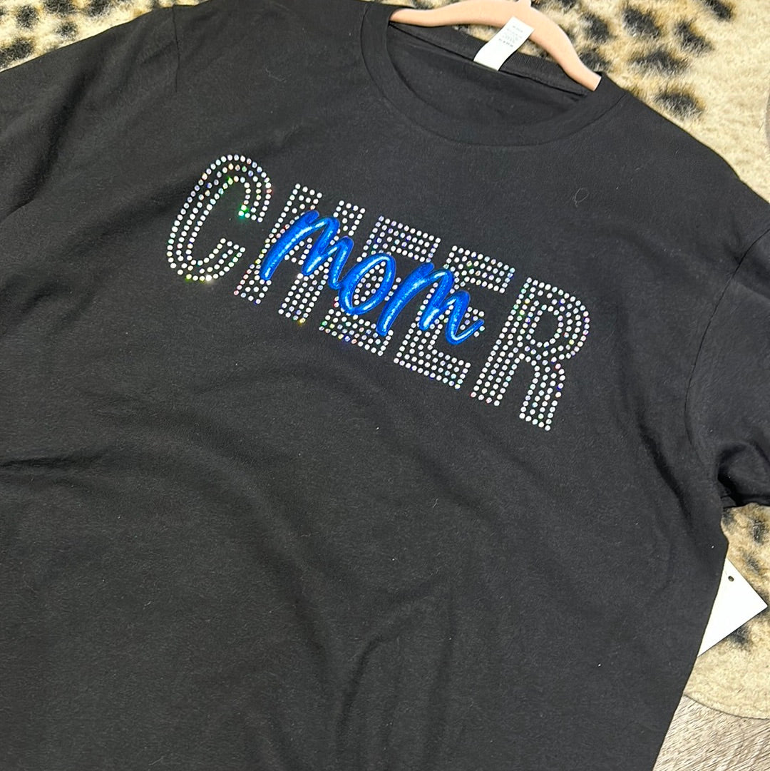 Cheer Mom Spangle Tee