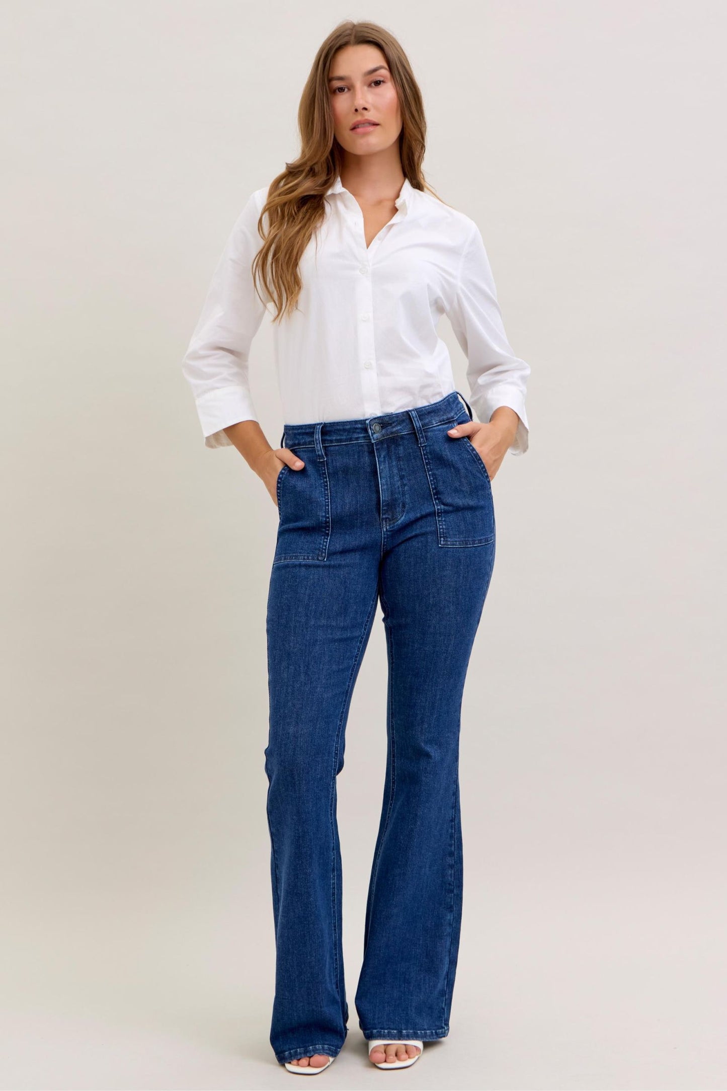 The Retro Rodeo Flare Judy Blue Jean