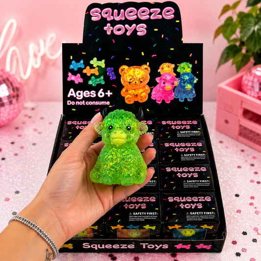 Sugar Squeeze Highland Cow Squishy INSTOCK