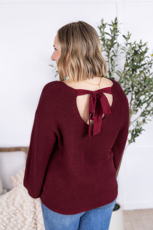 Michelle Mae Bow Tie Sweater