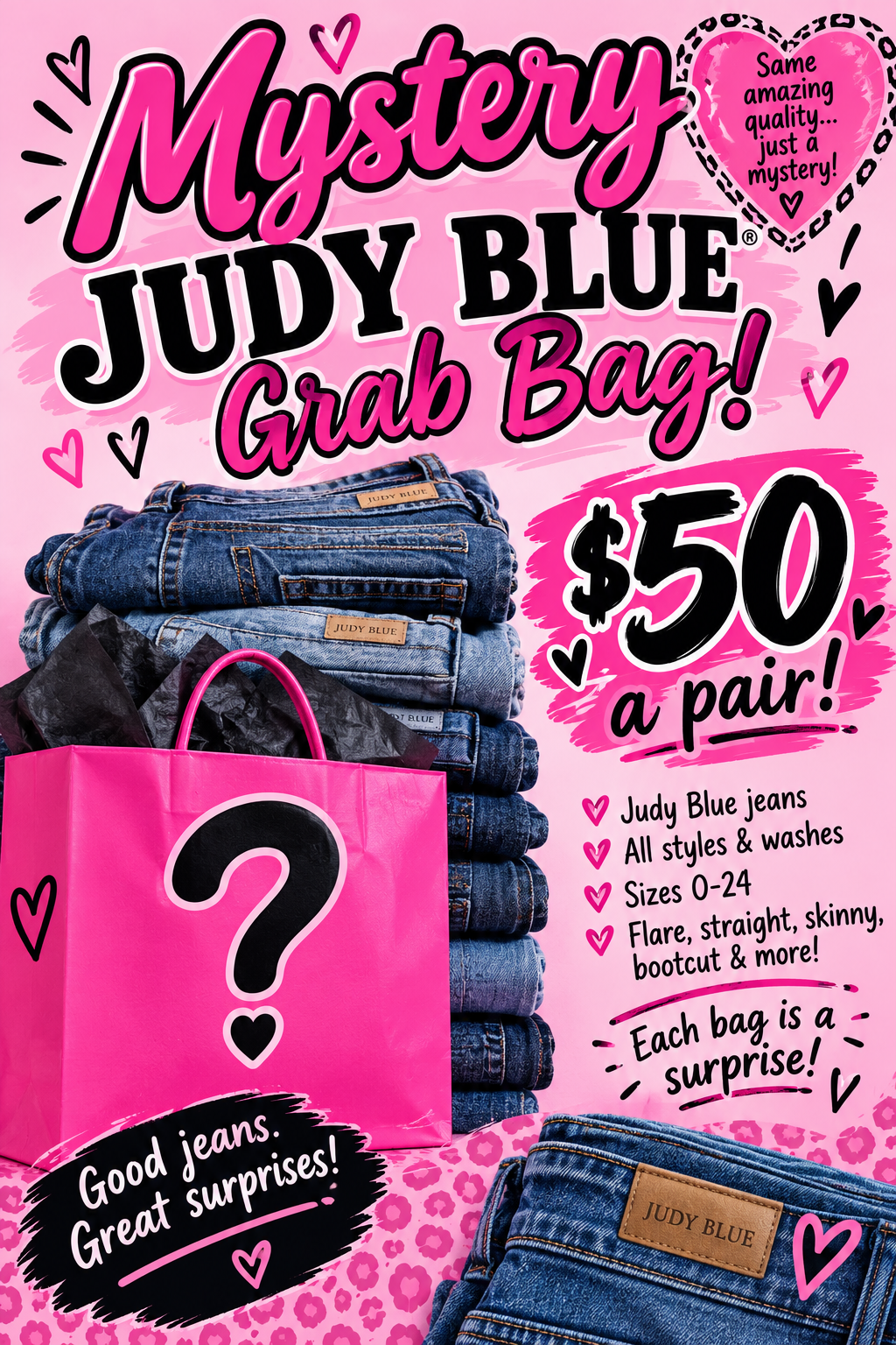 Judy Blue Jean Grab Bag