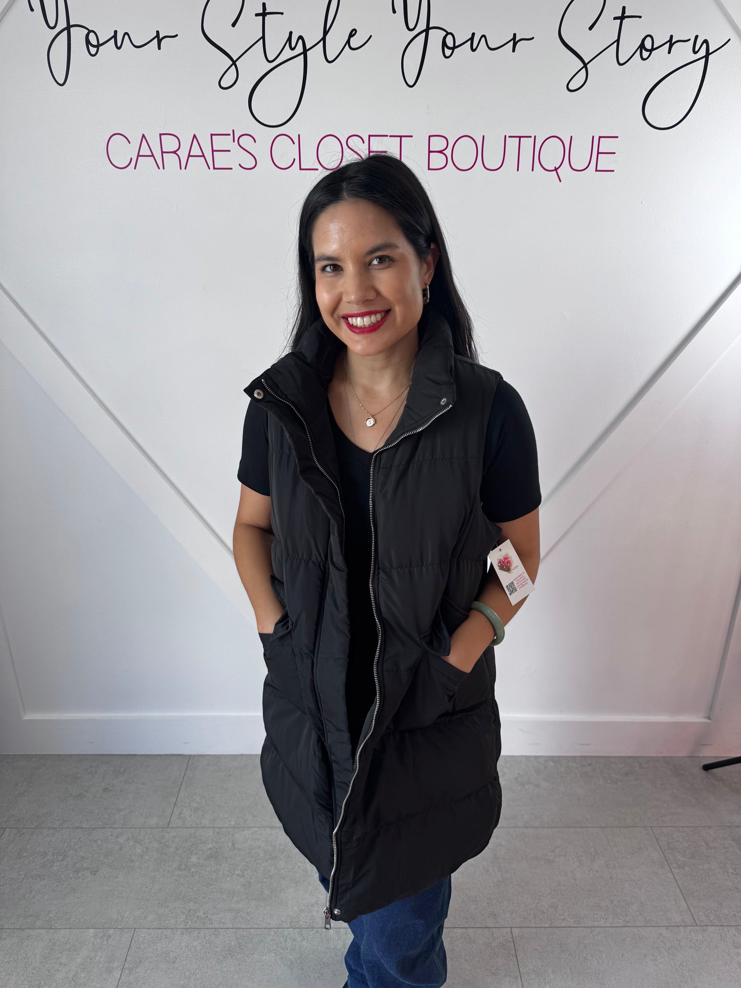 Thermal Full Length Puffer Vest
