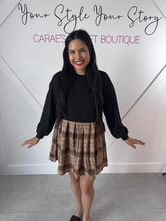 Flannel Katie Dress