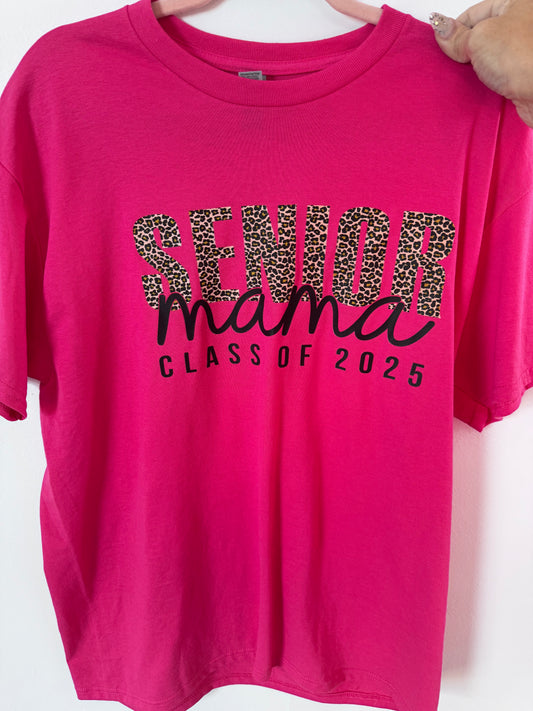Senior Mom Customizable tee