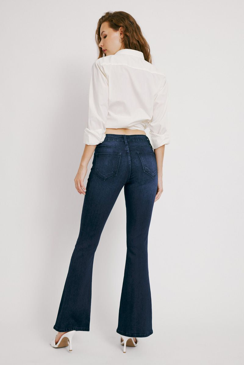 KanCan Petite Flare Jeans