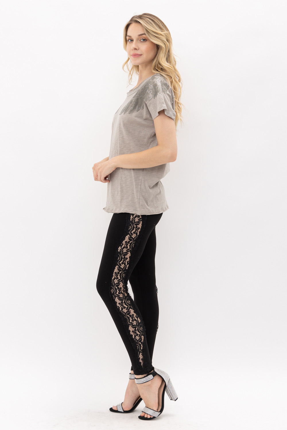 Lace & Little Bit of Trouble Leggings