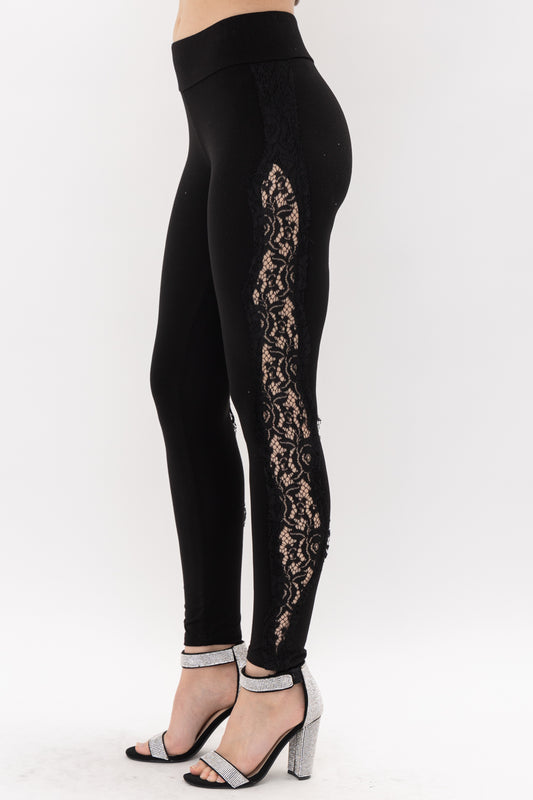 Lace & Little Bit of Trouble Leggings