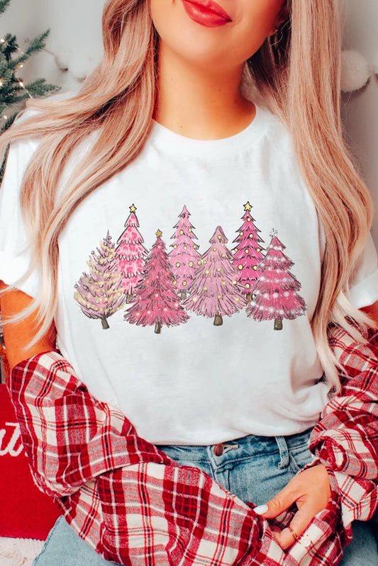 Pink Christmas Tee