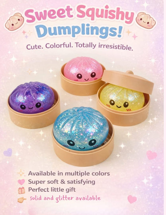 Squish Dumplings Glitter