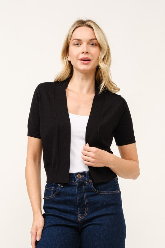 Short Sleeve Cardigan