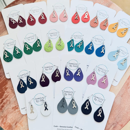 Awareness Ribbon Earrings