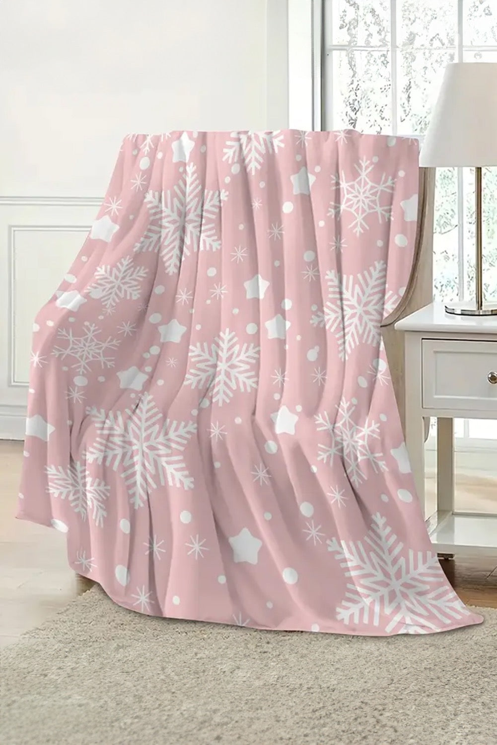 Snowflakes Christmas Blanket