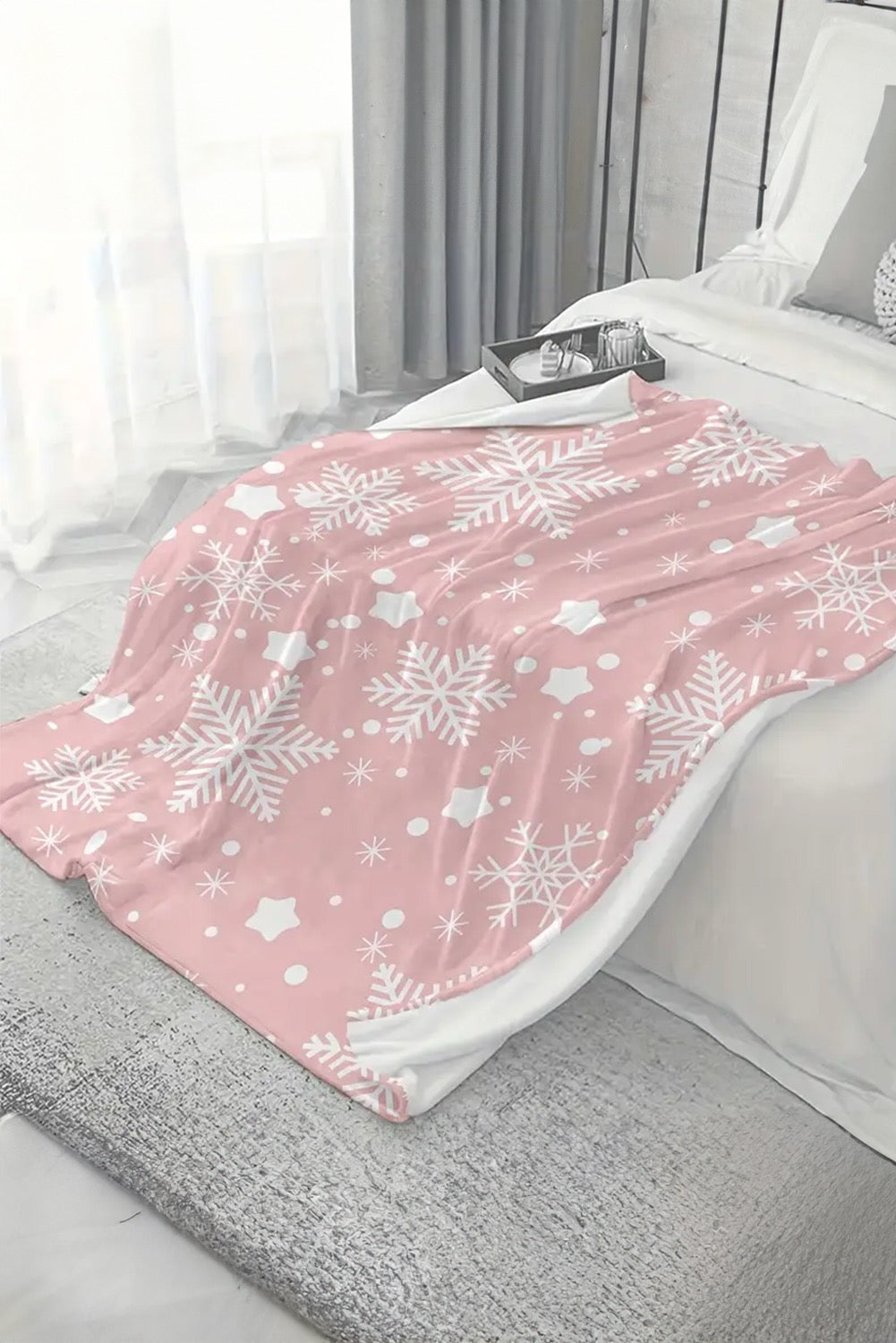 Snowflakes Christmas Blanket