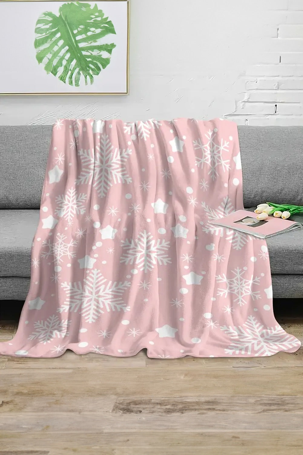 Snowflakes Christmas Blanket