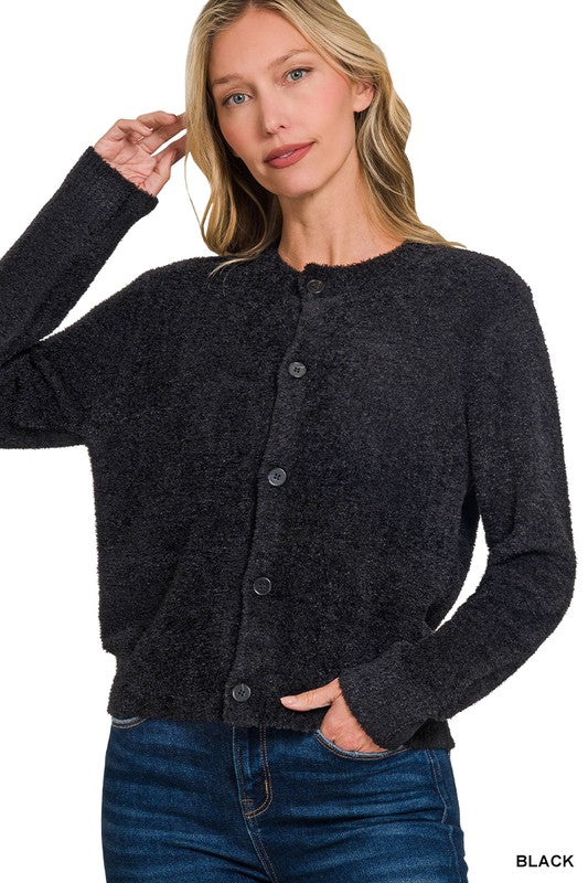 Zenana Fuzzy Cardigan