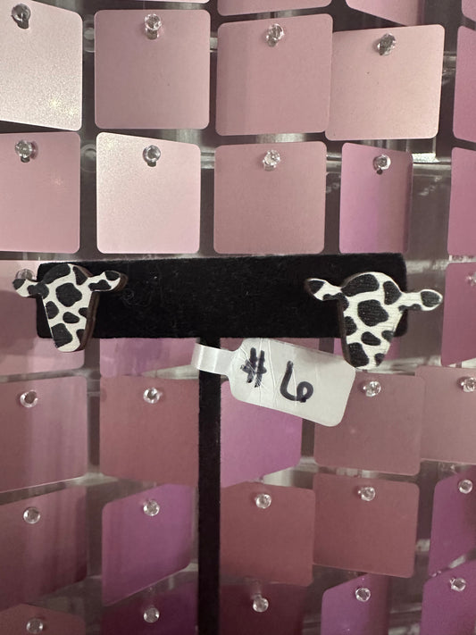 Moooo Earring post back.